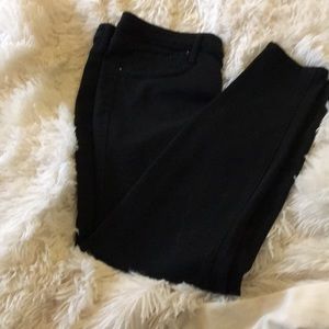 Black jeggings